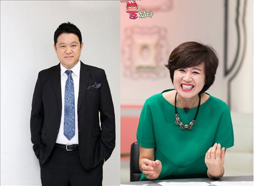 [사진]라인엔터테인먼트, 김구라(사진 왼쪽), 채널A 제공 박미선