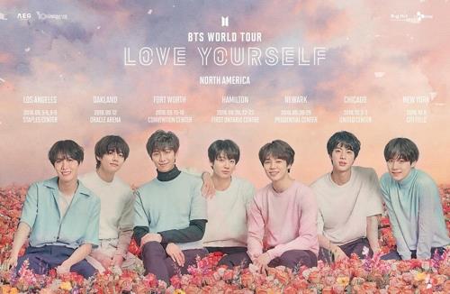 [사진]빅히트 제공, 방탄소년단 북미 투어 이미지

