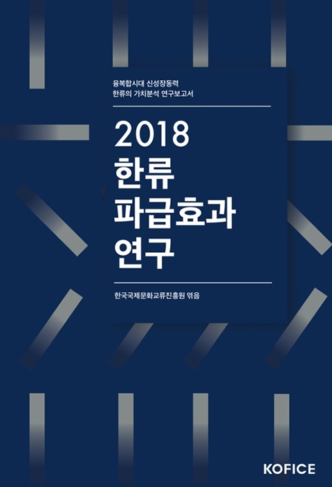 [사진]한국국제문화교류진흥원 제공, 2018 한류 파급효과 연구보고서