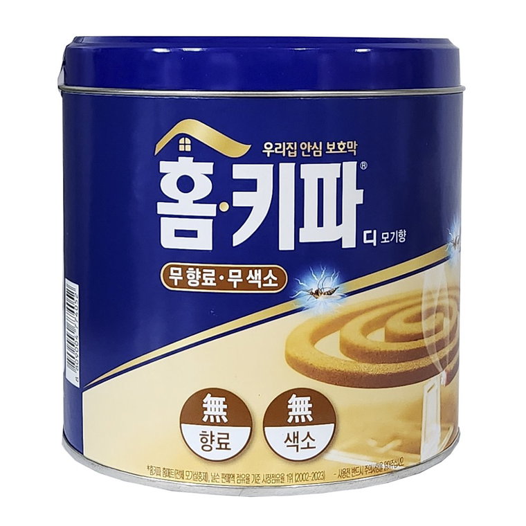 홈키파 디 모기향 무색소캔