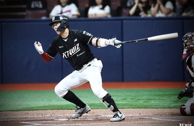 허경민 '극장 만루포' 폭발! kt, SSG 연승 제동