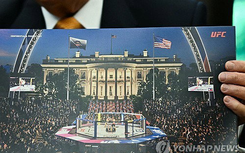 백악관 UFC '트럼프 생일 파티' 덫 걸리나? 100만 달러 티켓 의혹 ‘충격’