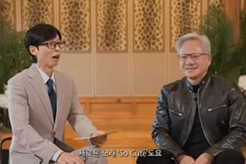 젠슨 황 '유퀴즈' 출격! K팝 화사 극찬 '들썩'