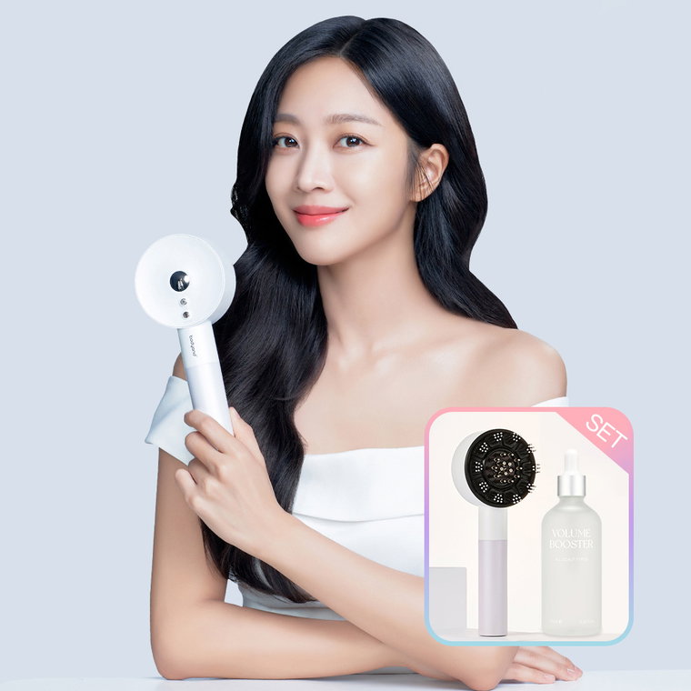 바디앤 EMS 헤어부스터 마사지기 두피앰플, 바이올렛 두피앰플