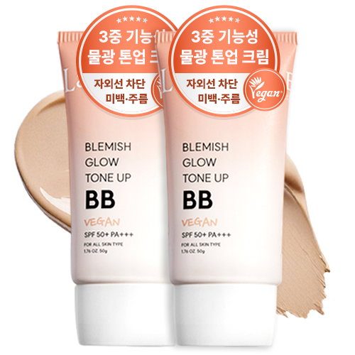 라누엘르 블레미쉬 글로우 톤업 물광 비비크림 SPF50 PA , 2개, 50g, 21호