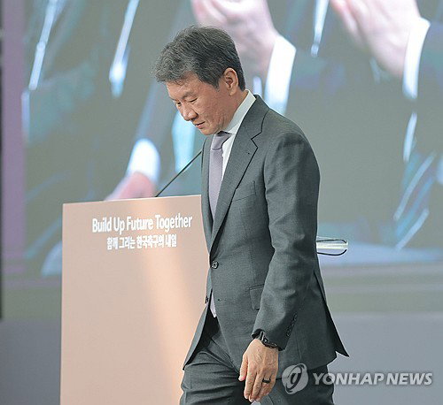 정몽규 회장 '월드컵 약속' 지킬까? 중징계 효력 또 정지!