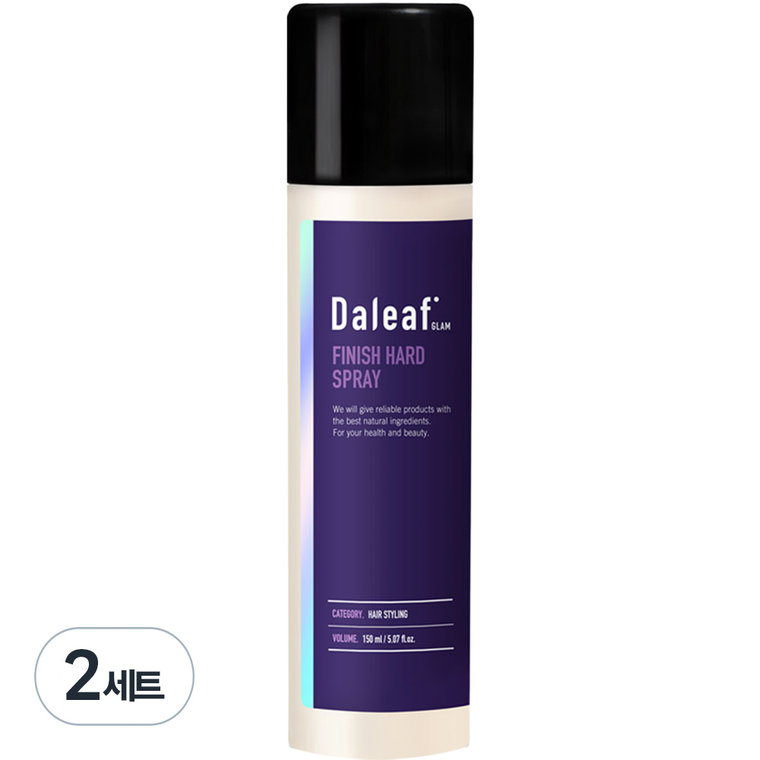 달리프 글램 피니쉬 하드 스프레이, 150ml, 2개