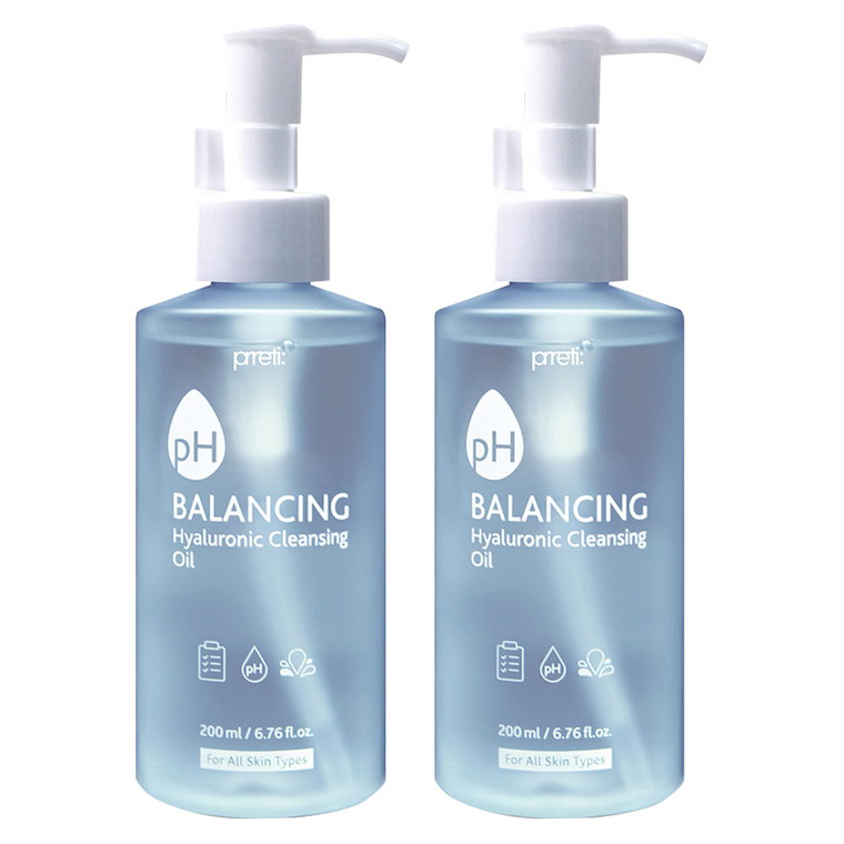 프레티 약산성 히알루로닉 클렌징오일, 200ml, 2개
