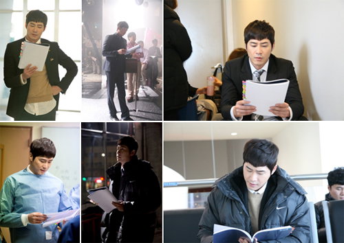 <돈의 화신> 강지환, ‘화보급’ 대본 열공 인증샷 최초 공개