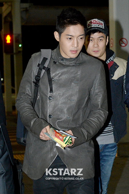 김현중, 22일 오후 브라질 한인 50주년 기념음악회 '2013FEELKOREA' 참석차 상파울로 출국
