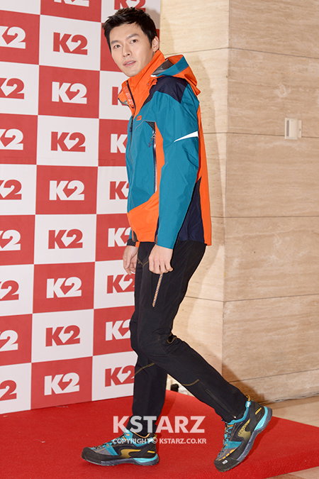현빈, 아웃도어 브렌드 K2 패션쇼 현장