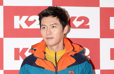 현빈, 아웃도어 브렌드 K2 패션쇼 포토월 행사에 참석