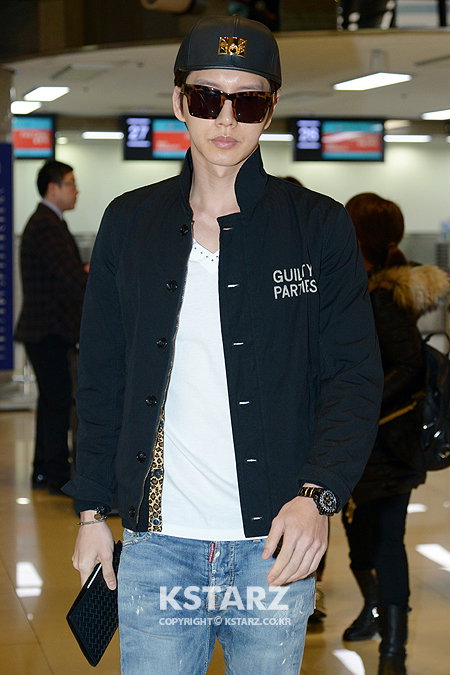 박해진,8일 오전 일본 팬미팅 참석차 김포국제공항을 통해 출국