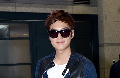 이민호,6일 오후 광고촬영마치고 대만에서 귀국