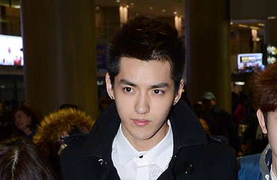EXO-M 크리스,개인 휴가를 마치고 북경에서 14일 오후 인천국제공항을 통해 입국