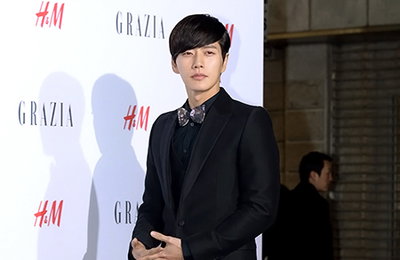 박해진,20일 오후 서울 에서 열린 'H&M과 GRAZIA(그라치아) 매거진' 가로수길점 오픈 행사 파티에 참석