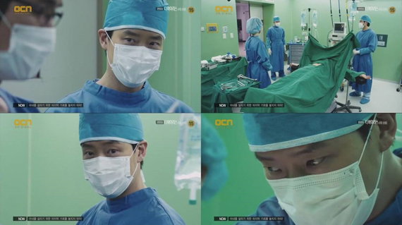 OCN <더 바이러스> 엄기준, ‘카리스마 외과의’로 변신 화제