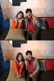 <사랑의 가위바위보> 윤계상 & 박신혜 포스터 촬영현장 대공개