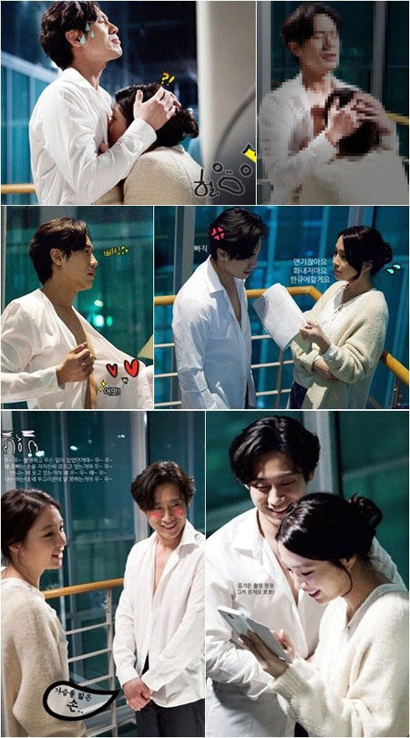 <내 연애의 모든 것> 신하균-이민정 '가슴팍 키스' 미공개컷 전격 공개