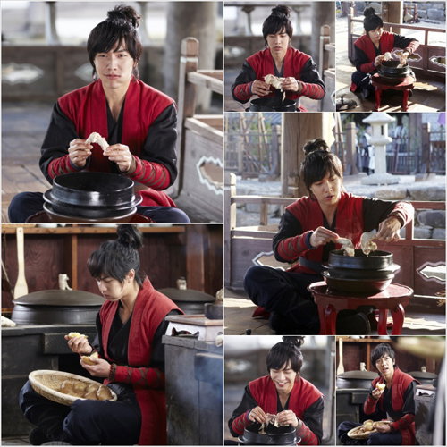 <구가(九家)의 서(書)> 이승기, 군침 꿀꺽 ‘흡입 먹방’ 현장 초토화