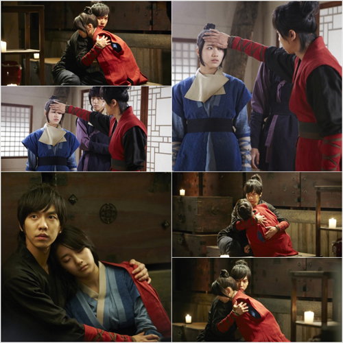 <구가(九家)의 서(書)> 이승기-수지, 달달한 ‘이마 터치’ 스킨십 시작으로 로맨스 점화