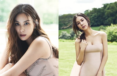 고소영 화보, 고혹적인 화보 '누드톤 S라인'