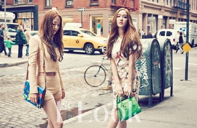 온스타일 '제시카&크리스탈' 뉴욕 화보..정자매의 매력