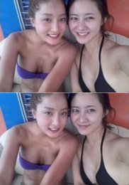 연애 말고 결혼 한그루,  완벽 S라인 비키니 셀카