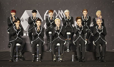 엑소(EXO), 가장 사랑받은 셀카 스타' 1위~4위 싹쓸이 