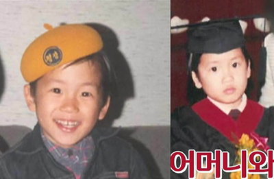 미남배우 지성, '똘망똘망' 깜찍한 어린시절 사진 공개 <택시> 
