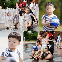 송일국과 세 쌍둥이, <슈퍼맨> 강렬한 첫 인사