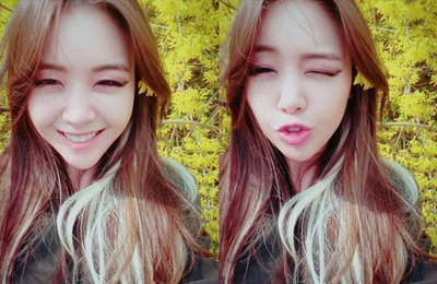 걸스데이 민아, 상큼발랄한 셀카 공개 화보같아