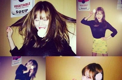 현아, 섹시퀸이 앞머리…섹시한데 귀엽기까지?