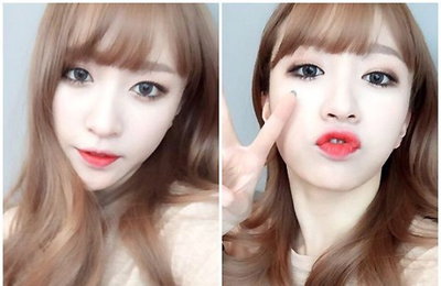 "청순 혹은 깜찍"…하니, 마네킨 비주얼