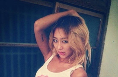 씨스타 효린, 대문자 S라인 몸매 자랑 뽐내