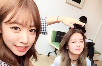 에이핑크 남주·보미, 봄 닮은 소녀들의 상큼 매력 과시
