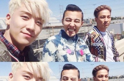 빅뱅 승리·GD·태양 인증샷 공개