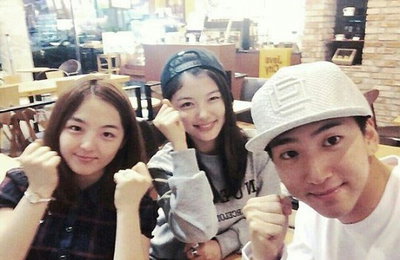 "한국 축구, 잘 싸웠어"…바로·유정·신애, 응원 뒷풀이