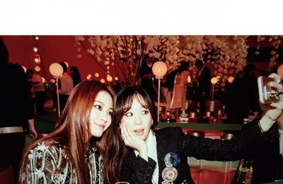 려원·한예슬, 꽃미모 발산 "반짝반짝 이뿌니"
