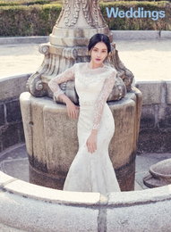 오연서, 순백의 웨딩드레스…"우아한 여신"
