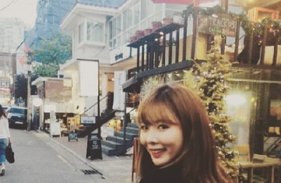 포미닛 현아, 동안 미모 과시..'런어웨이 모델' 같이