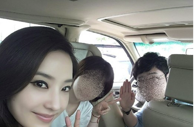 배우 한채영, 중국 근황 공개…"또 만나요 옌청"