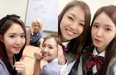박정현·강남·승희·오정연, 교복 패션 훈훈한 셀카 공개