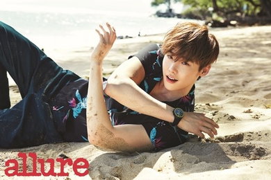 이종석, 하와이서 모래 위 젖은 섹시 심쿵남 화보 공개