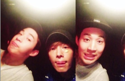 동해, 헨리와 다정한 셀카 공개