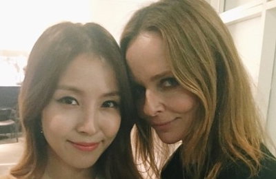 보아·스텔라 매카트니, 다정한 투샷 공개