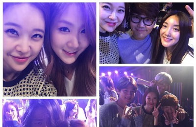 백지영, 인증샷의 여왕…"뮤직비디오 촬영 현장에서"