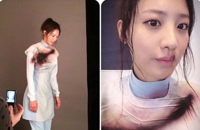 '어벤져스'수현, 할리우드 도전기 비하인드 컷 공개…