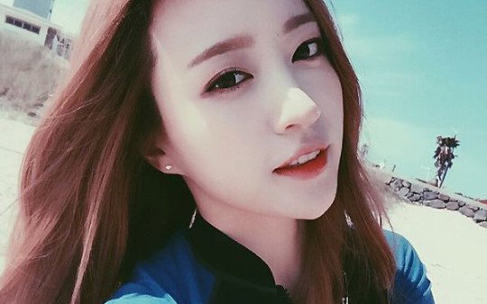 EXID 하니, 해변의 여신…청순 미모 뽐내