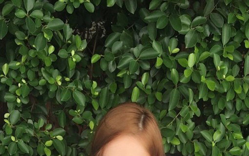 제시카 꽃받침 찰칵… ‘부끄부끄해’